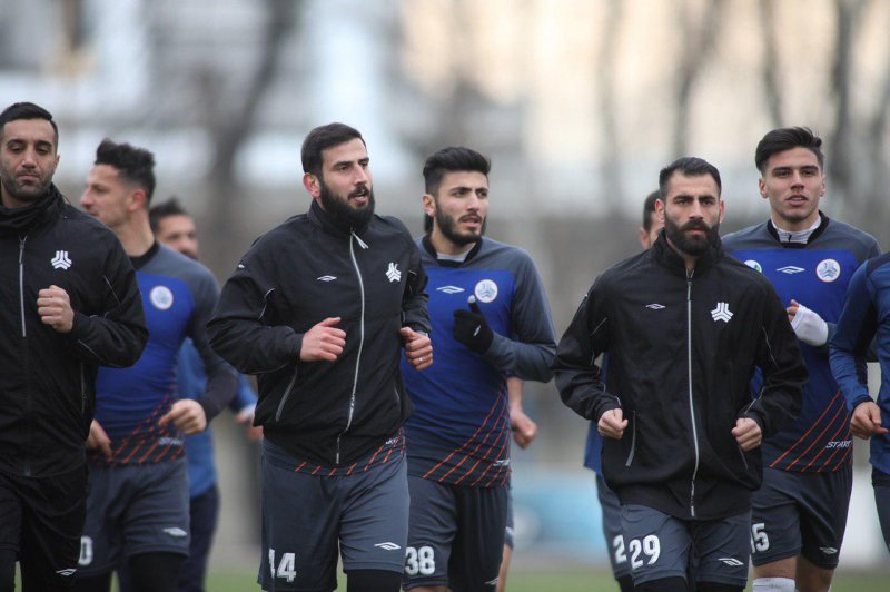 اردوی دو مرحله ای تیم لیگ برتری در تهران