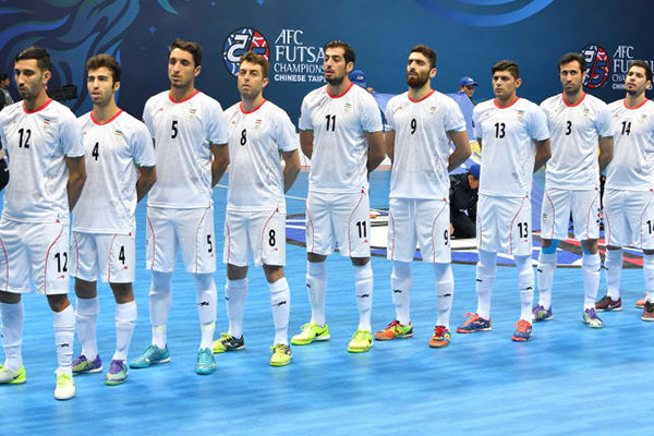 تیم ملی فوتسال ایران در رده اول آسیا و ششم جهان