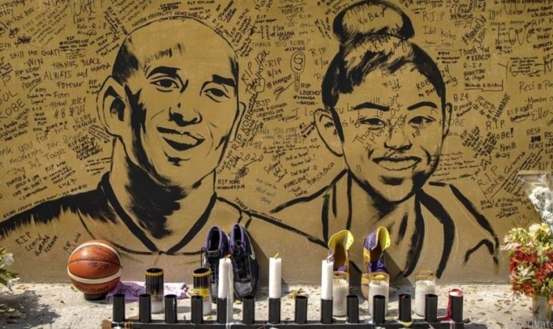 یادگاری فیلیپینی‌ها برای کوبی و دخترش (عکس)