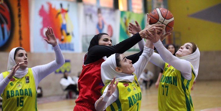 پیروزی گروه بهمن در دور رفت فینال لیگ بسکتبال بانوان