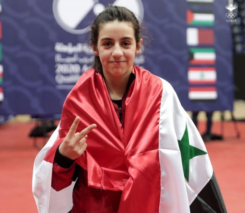 دختر 12 ساله سوری المپیکی شد