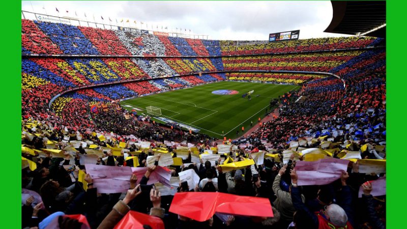 ادای احترام جالب باشگاه بارسلونا به قربانیان کرونا