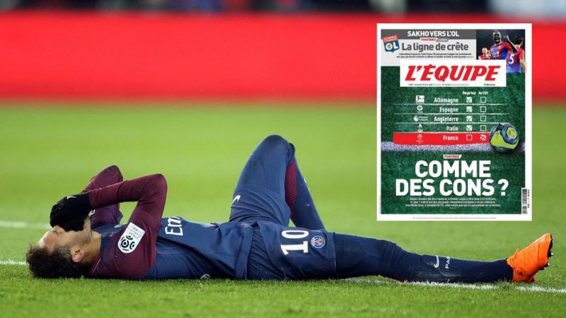 خشم اکیپ از تعطیلی فوتبال فرانسه؛ "مثل احمق‌ها"
