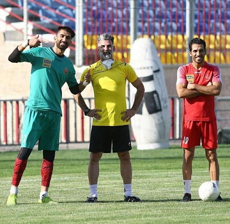 واکنش بیرانوند به عکس جنجالی در تمرین پرسپولیس