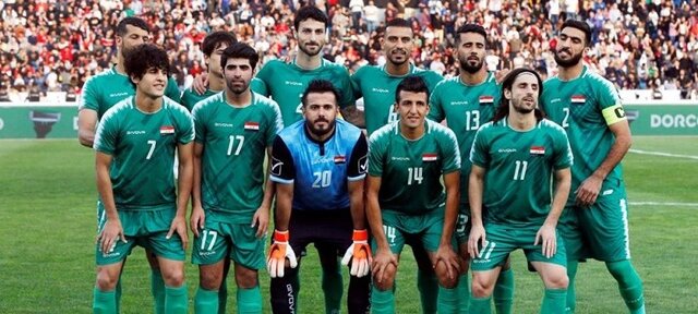 دیدار دوستانه تیم ملی فوتبال عراق و فلسطین