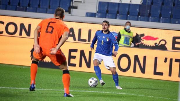 ایتالیا 1 - 1 هلند؛ توقف آتزوری در خانه