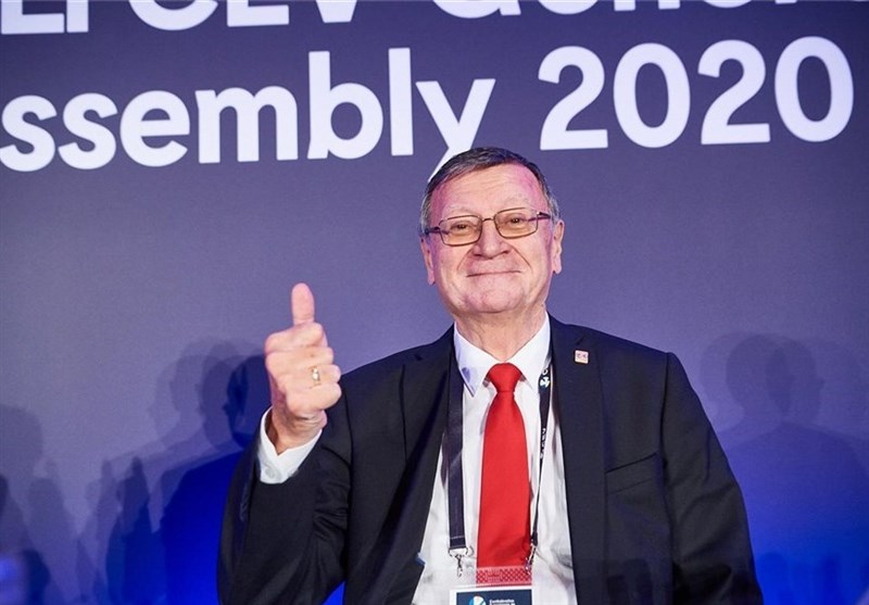 رئیس کنفدراسیون والیبال اروپا انتخاب شد