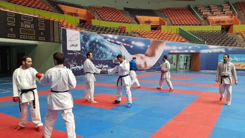 آغاز اردوی تیم ملی کاراته از 17 آذر در کیش