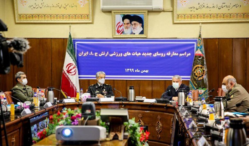 معارفه روسای جدید هیاتهای ورزشی ارتش برگزار شد
