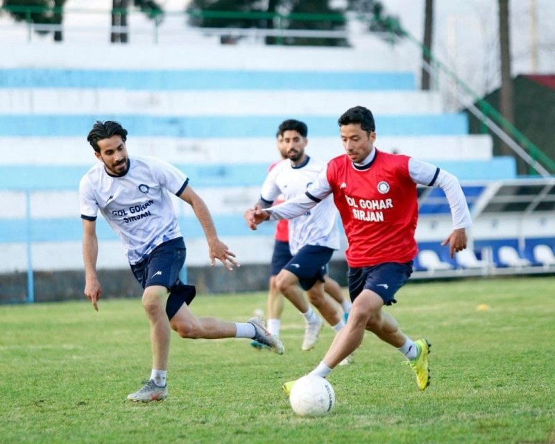 عزم گلگهر برای پیروزی در آخرین بازی نیم فصل (عکس)