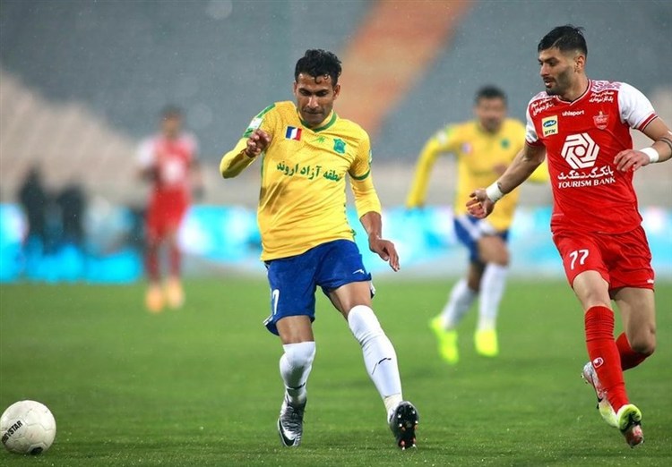 پرسپولیس و صنعت نفت آبادان بدون حضور خبرنگاران