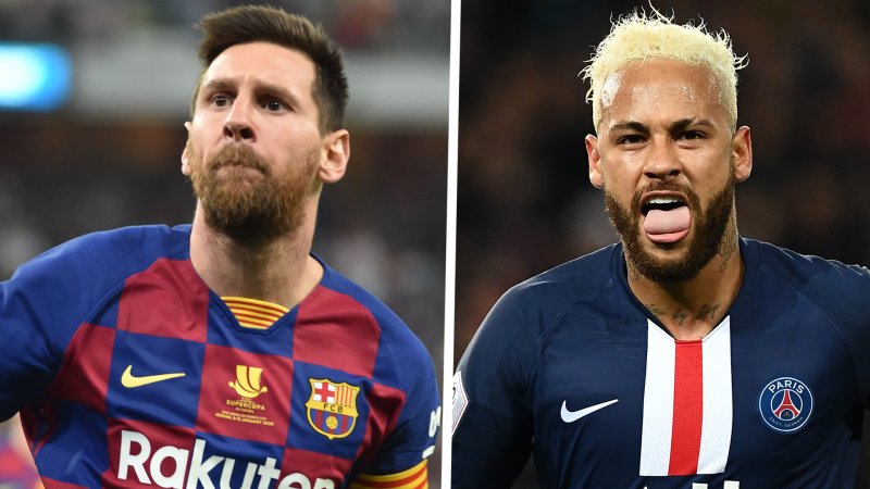 تماس نیمار با مسی؛ باید به PSG بیایی لئو!