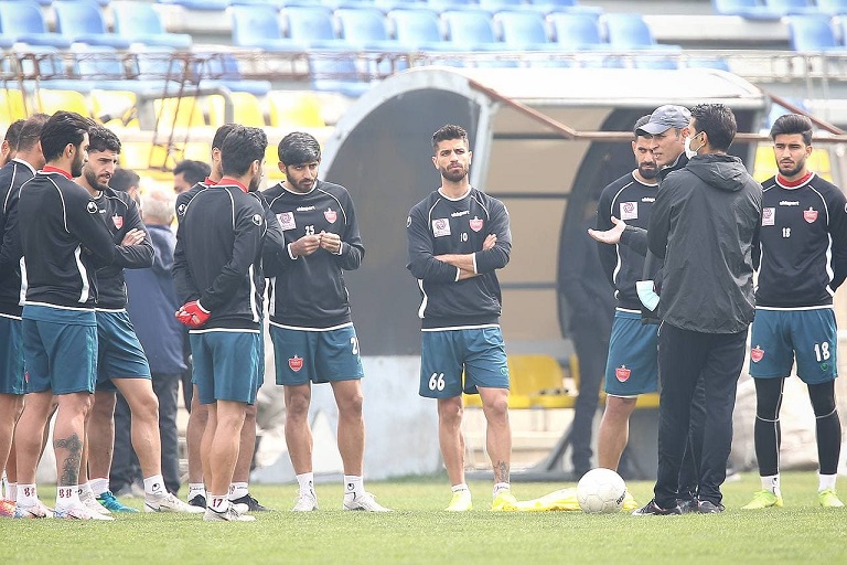 پرسپولیسیها با تست کرونا آماده تمرینات 1400