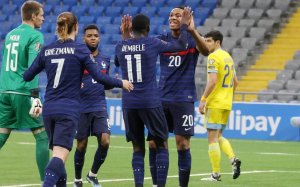 قزاقستان 0-2 فرانسه؛ پیروزی راحت خروس ها