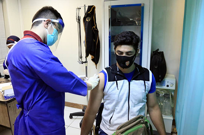 کاروان پارالمپیک ایران واکسینه شد