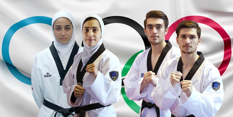 ترکیب تیم تکواندو ایران در مسابقات تیمی المپیک توکیو 