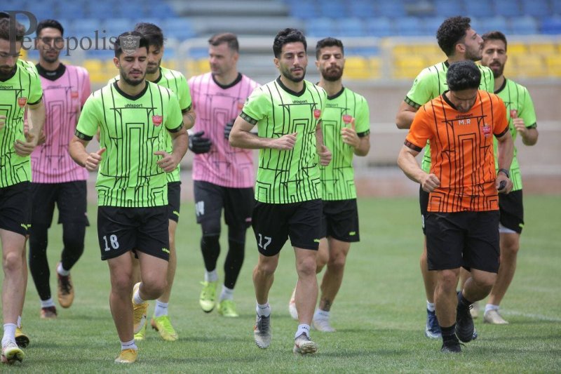 پرسپولیسیها برای استقلال به خط شدند (عکس)