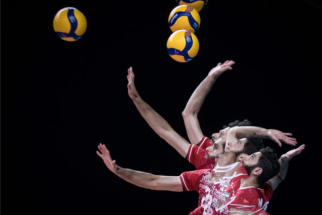 سقوط یک پله‌ای والیبال ایران در رده بندی جهانی