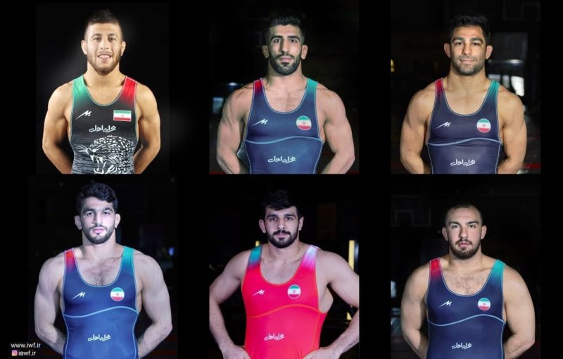 نفر به نفر تیم ملی کشتی آزاد ایران در المپیک