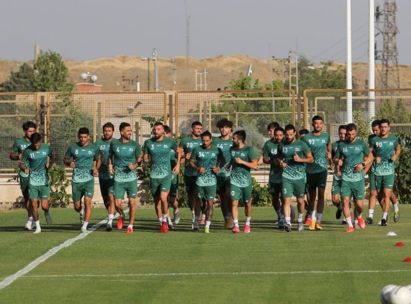 اولین تمرین تراکتور در تهران برای سوپر جام (عکس)
