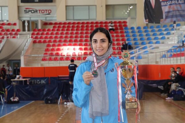پینگپنگباز ایران به لیگ زنان اروپا راه پیدا کرد