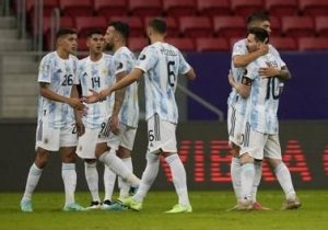 آرژانتین 1-0 اروگوئه: پیروزی با پاس گل مسی