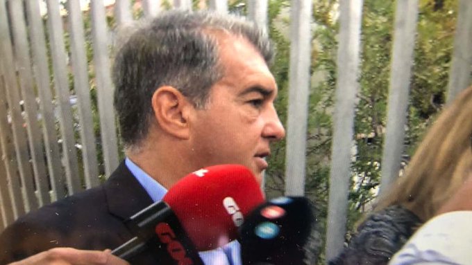پاسخ یک کلمهای لاپورتا در مورد تمدید لیونل مسی