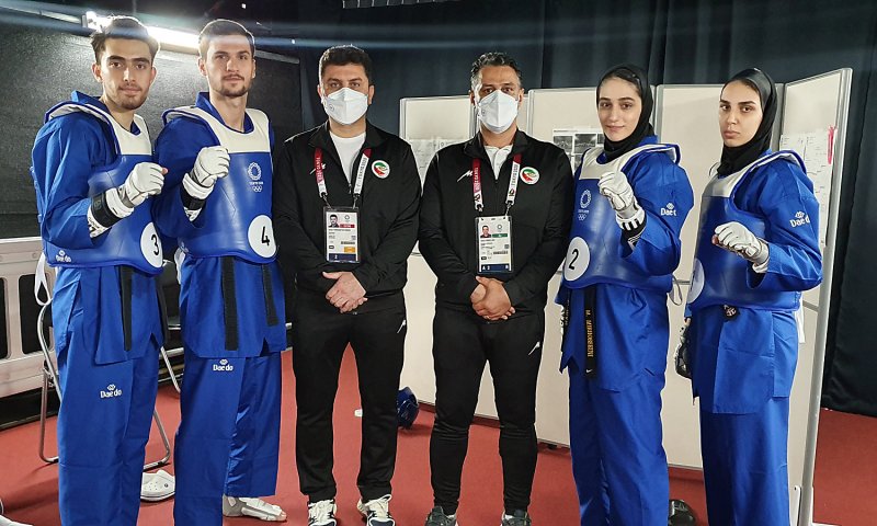 نایب قهرمانی تکواندوی تیمی ایران در توکیو