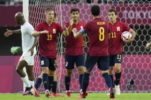 فوتبال المپیک؛ صعود دراماتیک اسپانیا به نیمه‌نهایی