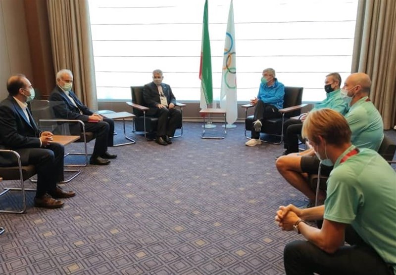 دیدار صالحی امیری با رئیس کمیته بین‌المللی المپیک