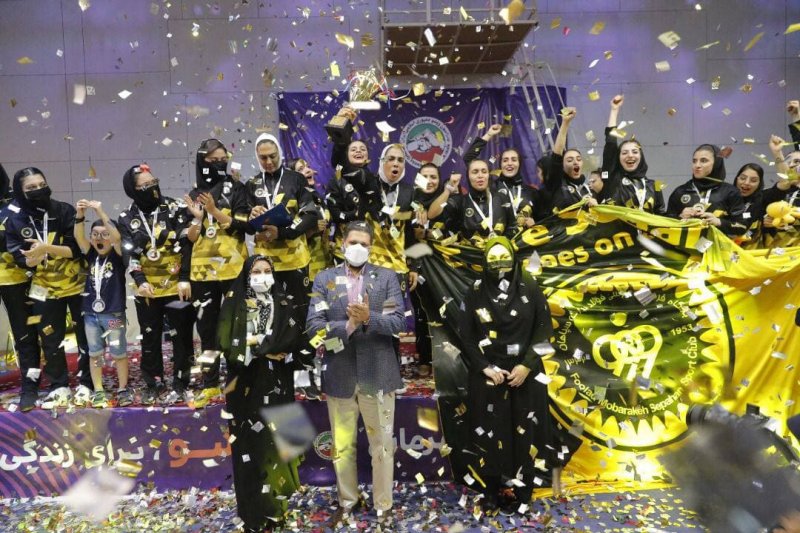 چهارمین قهرمانی پیاپی سپاهان در لیگ ووشوی بانوان
