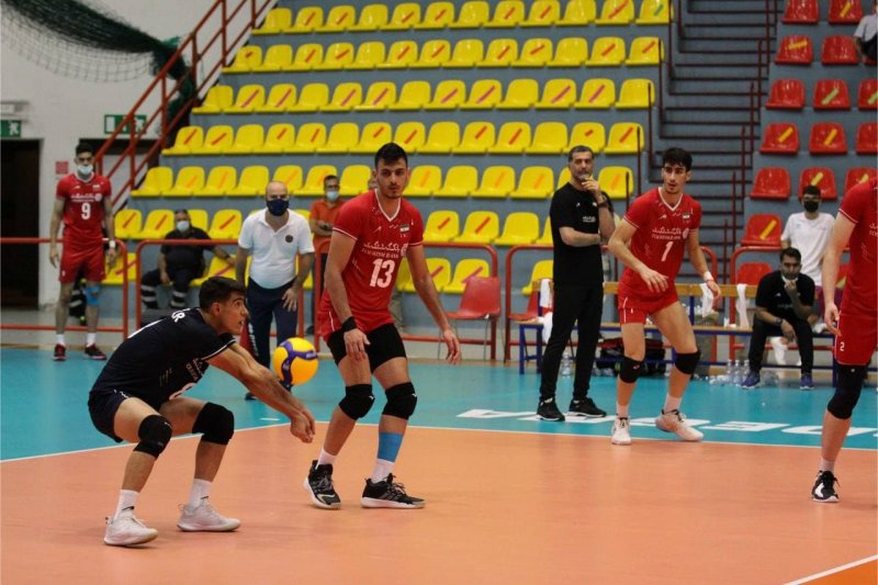 عبور آسان جوانان والیبال ایران از سد مصر