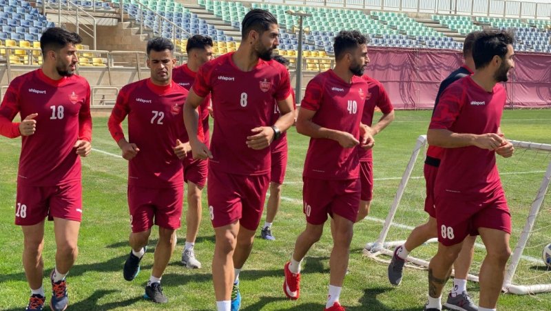 تمرین پرسپولیس در زمین آکادمی