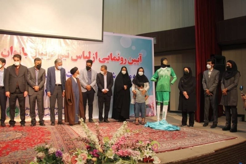 رونمایی از کیت دختران آسیایی فوتبال ایران (عکس)