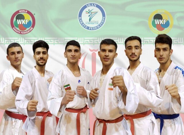 ترکیب تیم ملی کاراته امید ایران در قهرمانی آسیا