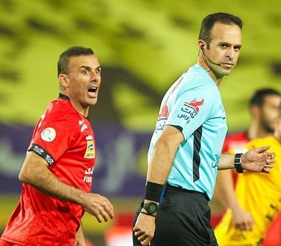 حیدری داور دیدار پرسپولیس - گلگهر شد