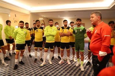 برگزاری تمرینات تیم ملی در ساعت بازی با سوریه