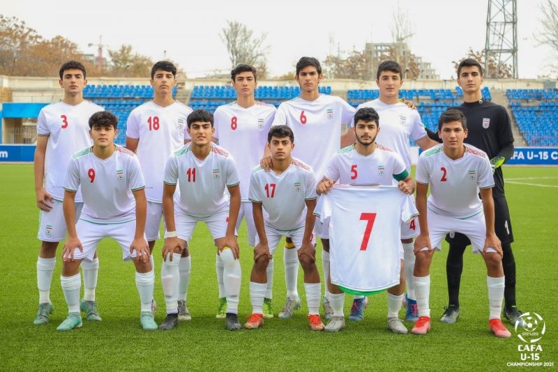 قهرمانی پسران فوتبال ایران در تاجیکستان (عکس)