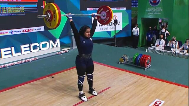 دومین تجربه جهانی وزنه‌برداری زنان ایران
