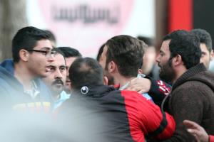 درگیری در تمرین پرسپولیس (گزارشتصویری)