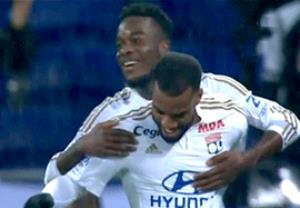 خلاصه بازی لیون 2-1 آژاکسیو