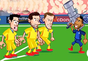 انیمیشن جالب سوپر گل دیمیتری پایه به رومانی
