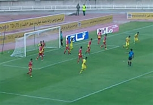 خلاصه بازی فولاد 0-0 نفت و گاز گچساران (پنالتی 2-3)