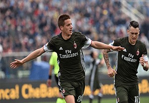 خلاصه بازی پسکارا 1-1 آث میلان
