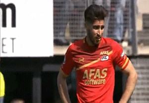 گلزنی جهانبخش در بازی مقابل اوترخت