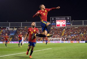 اسپانیا 3-0 آلبانی؛ لاروخا هم به جام جهانی رسید