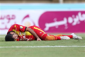 بازیکن بدشانس فولاد، غایب دیدار با تراکتور