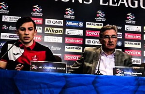 کنفرانس خبری پرسپولیس بعد از بازی با الوصل امارات