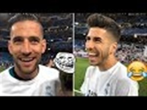 شادی صعود جنجالی بازیکن کاتالان رئال