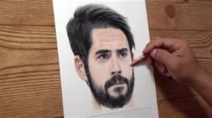 نقاشی زیبا ایسکو در لباس اسپانیا